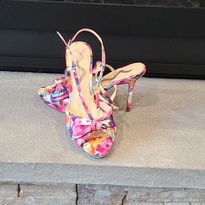 Mia floral heels-Brand new!